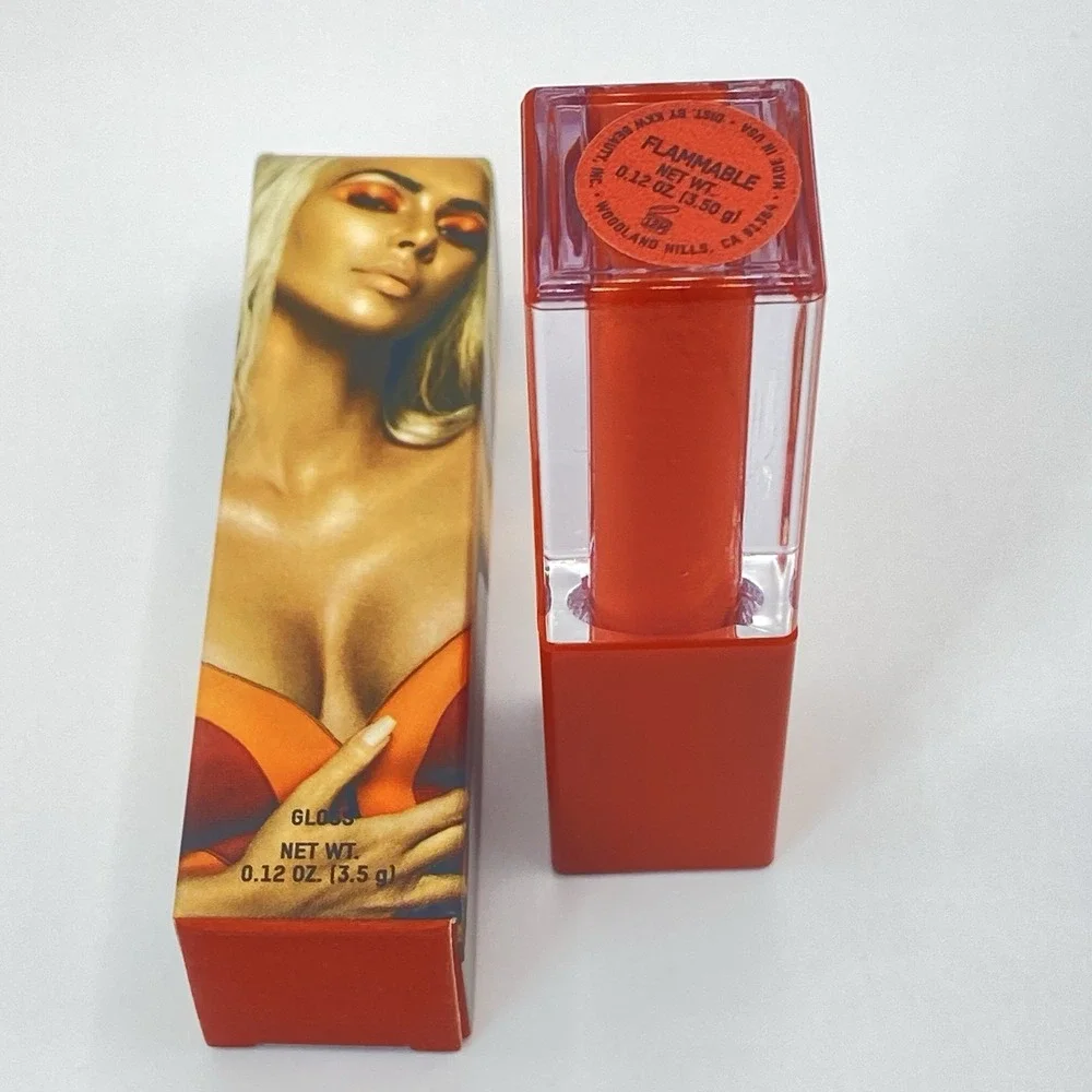 KKW Kim Kardashian Beauty‎ Flammable Lipgloss New Discontinued Limited Edition